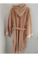 Bubble Handwoven Robe - Pastel Multicolour