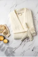Yellow Muslin Kimono Robe