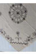 Handmade Cotton Side Tablecloth