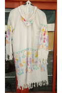 Dream Pattern Hooded Kimono